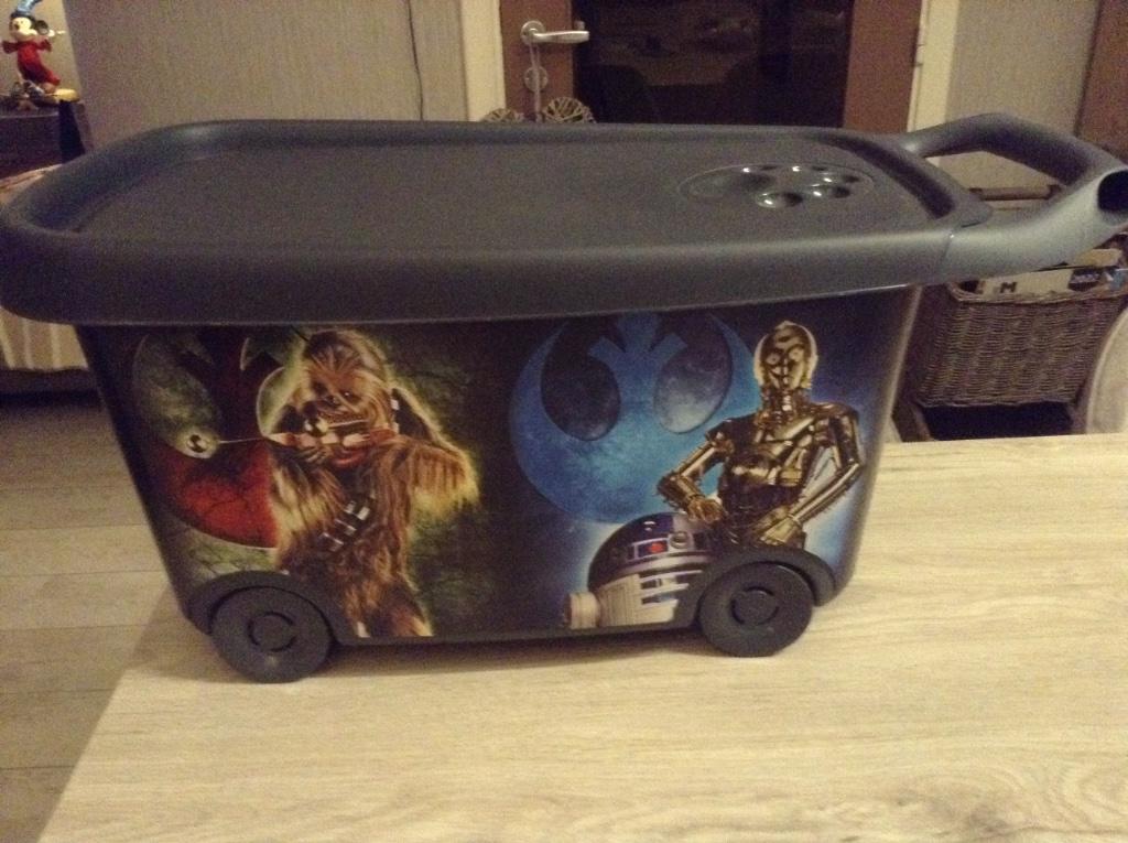 Star Wars plastic opbergbox (33x65 cm), Ophalen of Verzenden, Zo goed als nieuw