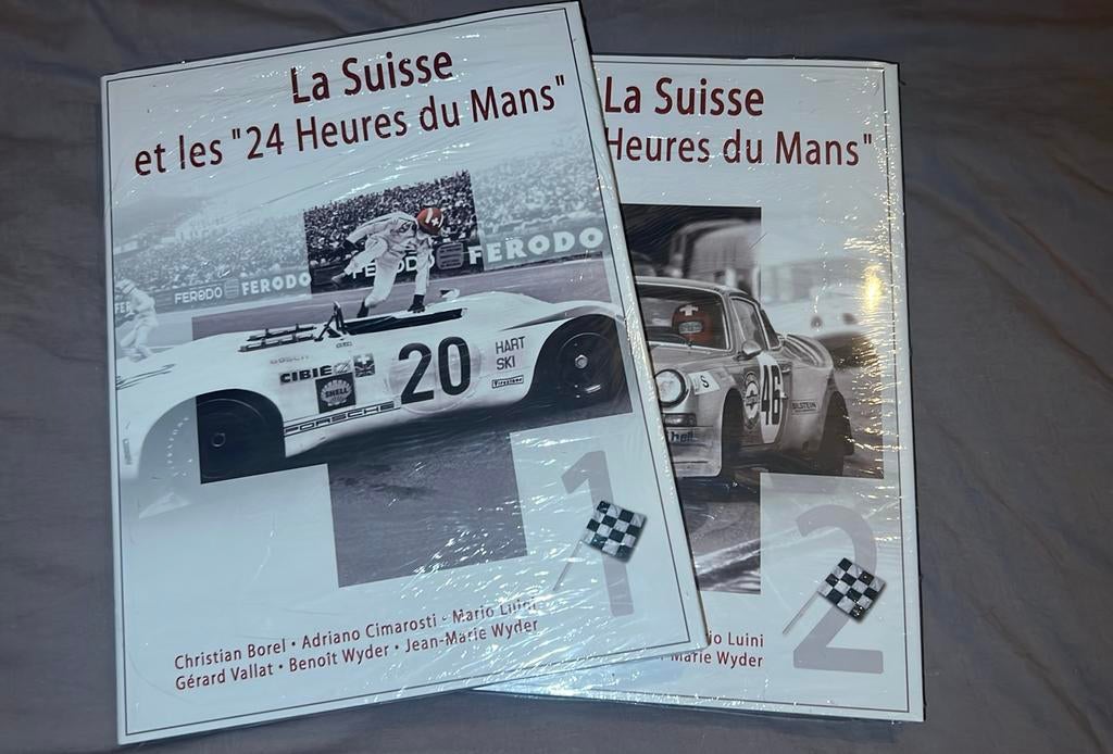 Lot de 2 livres -La Suisse et les “24 heures du Mans” 1 & 2, Enlèvement ou Envoi, Neuf