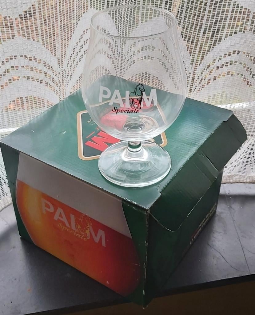 Palm bol glazen goud 4stuks, Enlèvement ou Envoi, Comme neuf, Palm