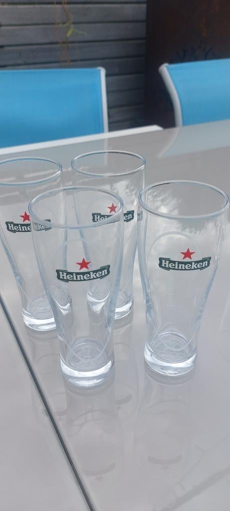 2 verres 15cl Heineken, Enlèvement ou Envoi