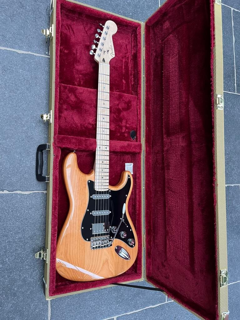 Perfect afgestelde partcaster-HSS inclusief koffer., Ophalen of Verzenden, Zo goed als nieuw, Solid body, Fender
