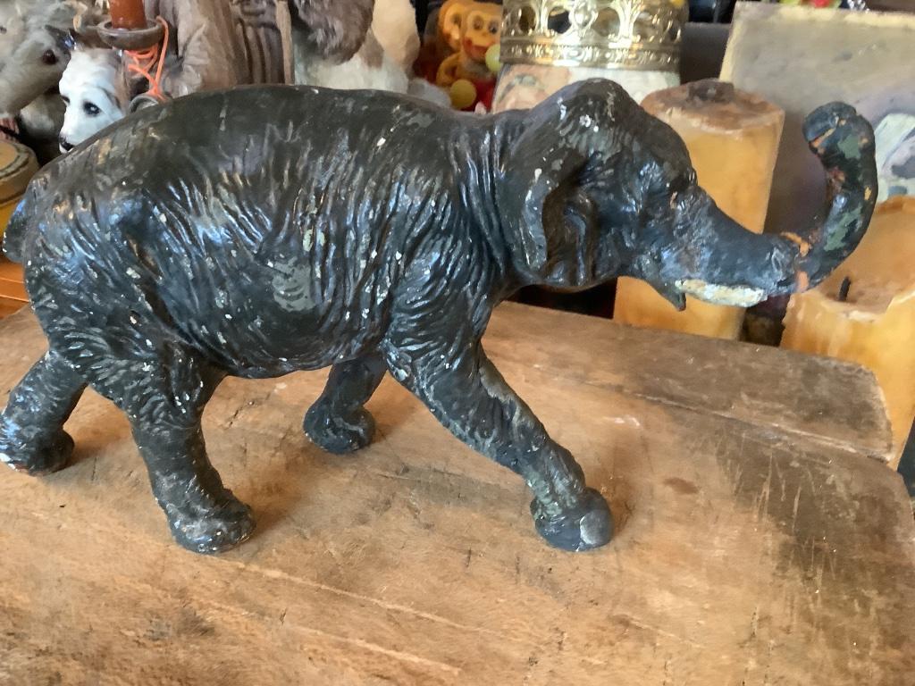 Olifant 100 jaar oud ( terracotta), Antiek en Kunst, Ophalen