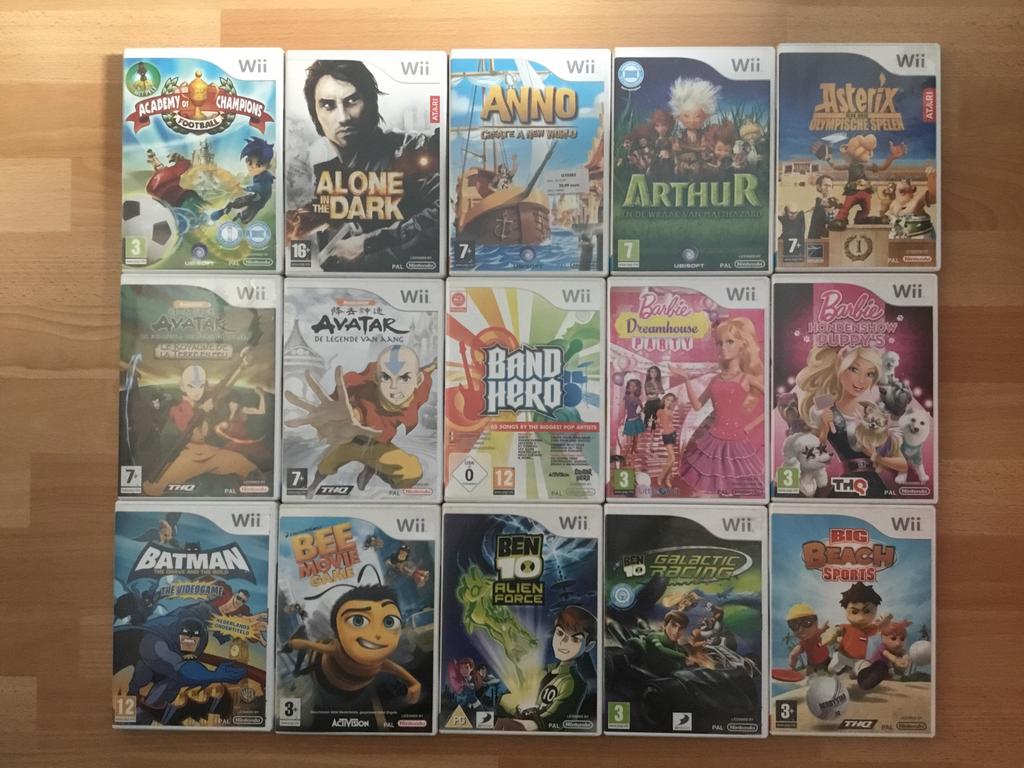 Nintendo Wii games, Consoles de jeu & Jeux vidéo, Jeux | Nintendo Wii, Enlèvement ou Envoi