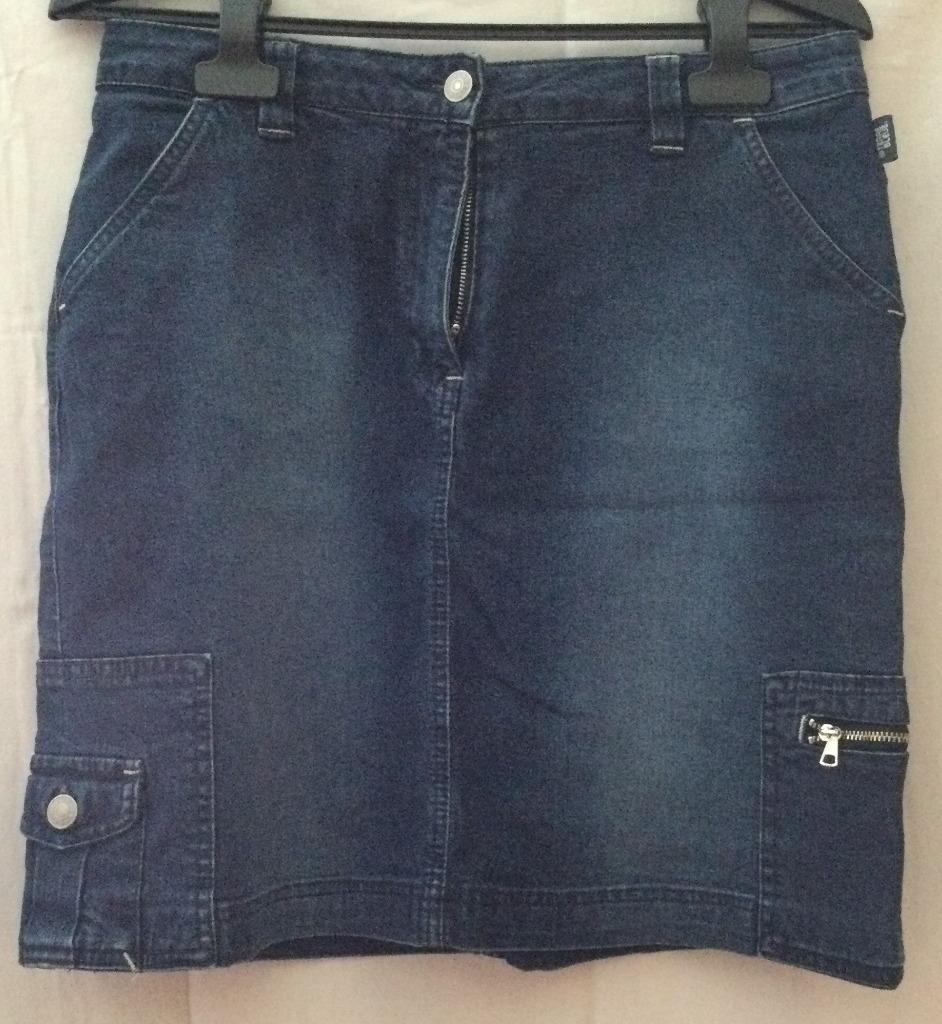 Jeansrokje van het merk Terre Bleue - maat 38, Ophalen of Verzenden, Zo goed als nieuw, Maat 38/40 (M)
