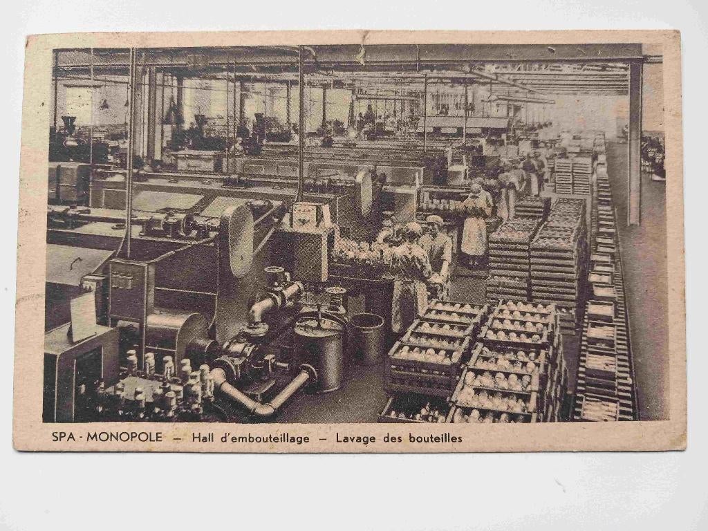 Carte Postale : Spa Monopole, Collections, Marques & Objets publicitaires, Enlèvement ou Envoi, Utilisé, Autres types