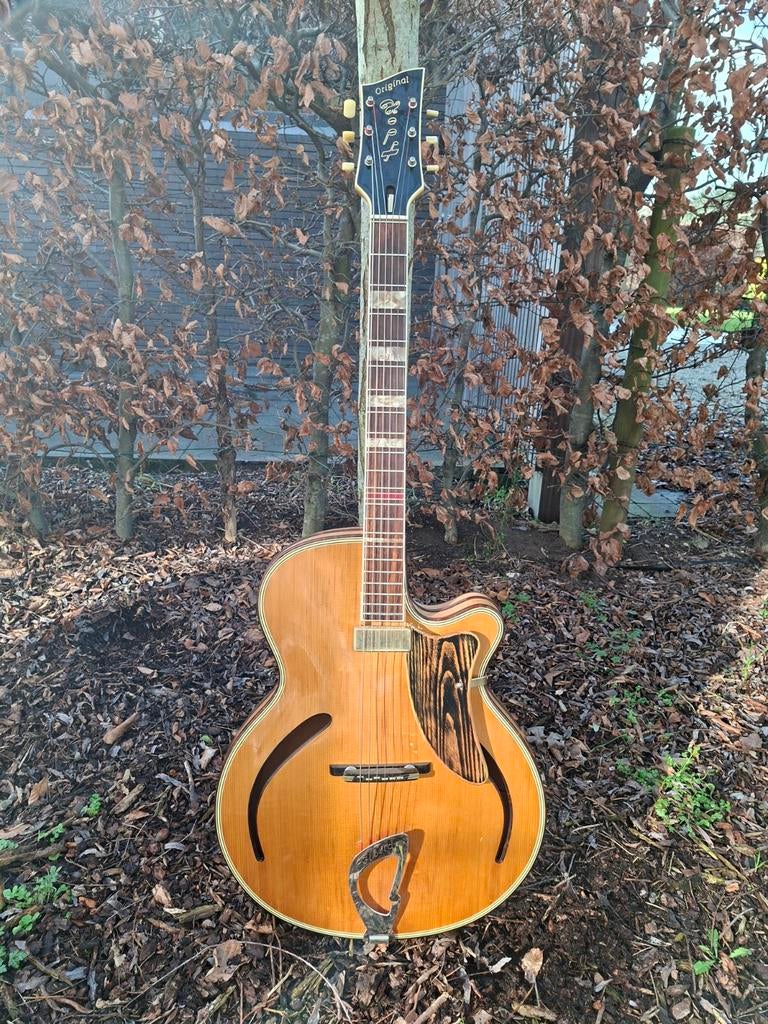 Hopf 319L 60ies archtop made by Gustav Glässl, Muziek en Instrumenten, Ophalen of Verzenden