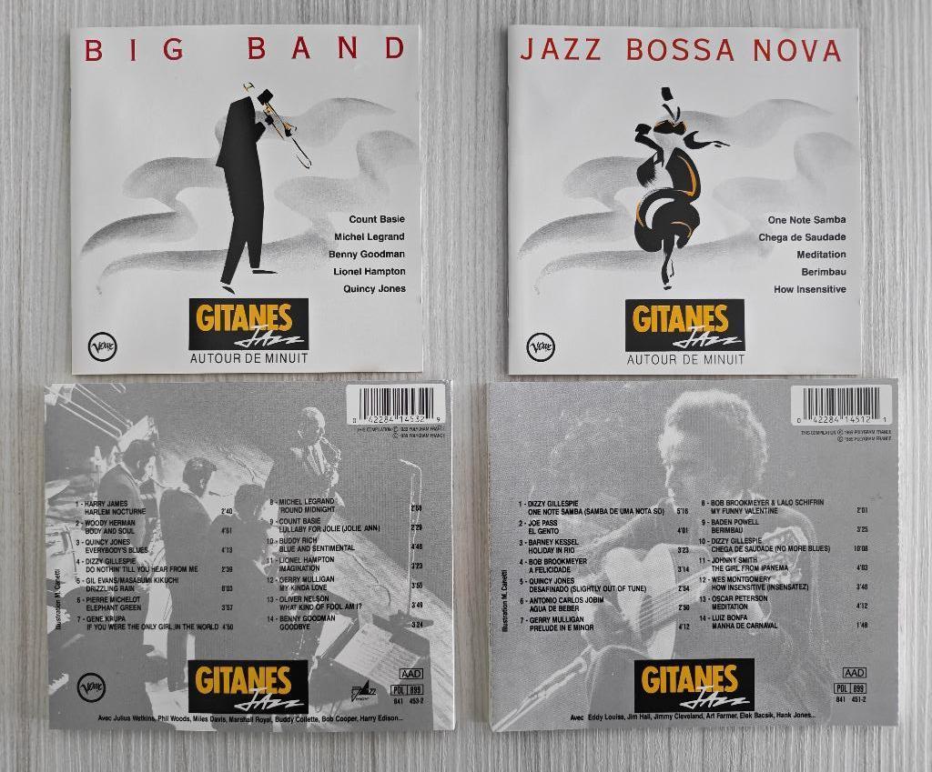 Duo GITANES JAZZ - Autour de minuit (2 CD's), Enlèvement ou Envoi, Comme neuf, Jazz