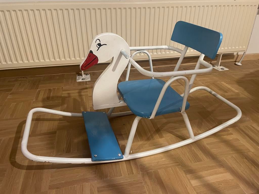 vintage schommelpaard, Ophalen, Gebruikt