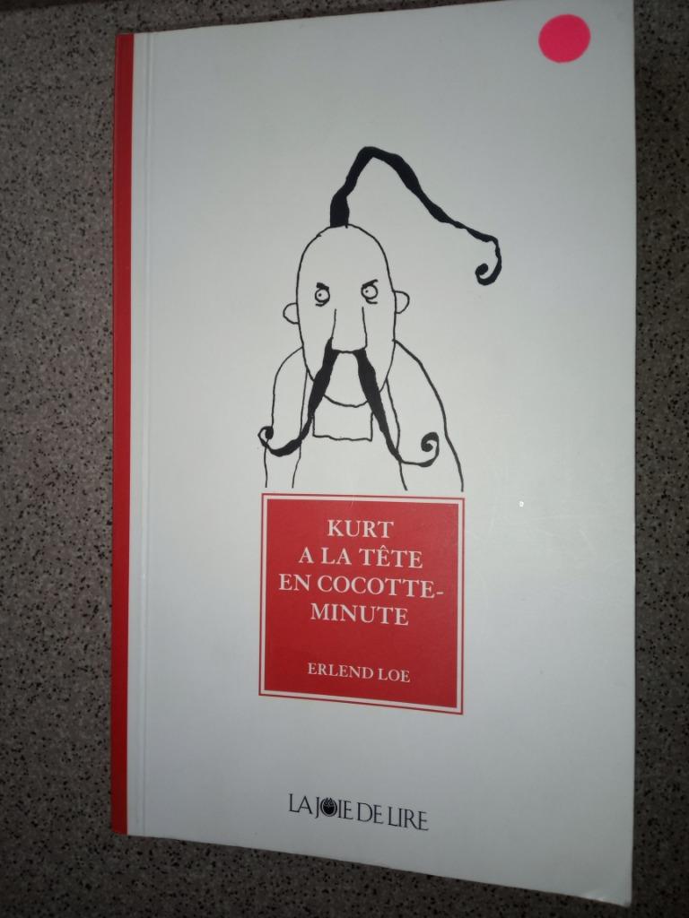 Livre Kurt à la tête en cocotte minute erlend loe, Enlèvement ou Envoi