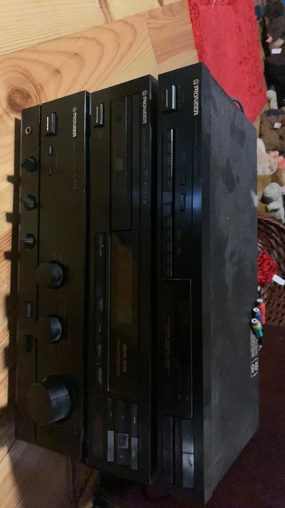 Stereo installatie Pioneer en bose boxen, Ophalen, Zo goed als nieuw, Pioneer
