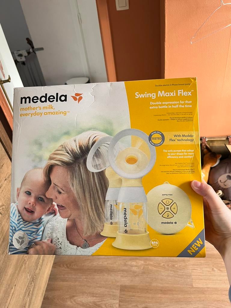 Medela tire lait double pompage, Envoi, Comme neuf, Tire-lait