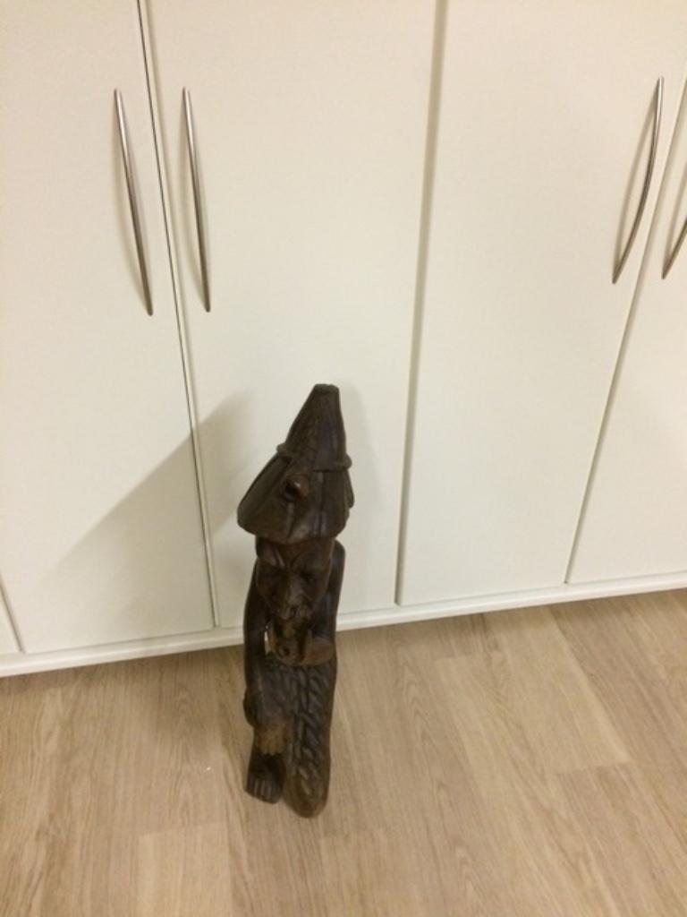 Houten beeld, Antiek en Kunst, Kunst | Beelden en Houtsnijwerken, Ophalen