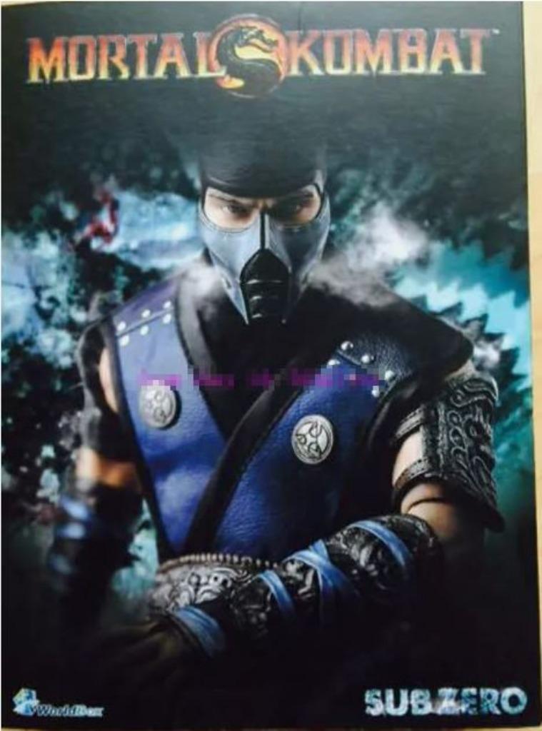 Subzero - Mortal Kombat à l'échelle 1/6, Enlèvement ou Envoi, Comme neuf