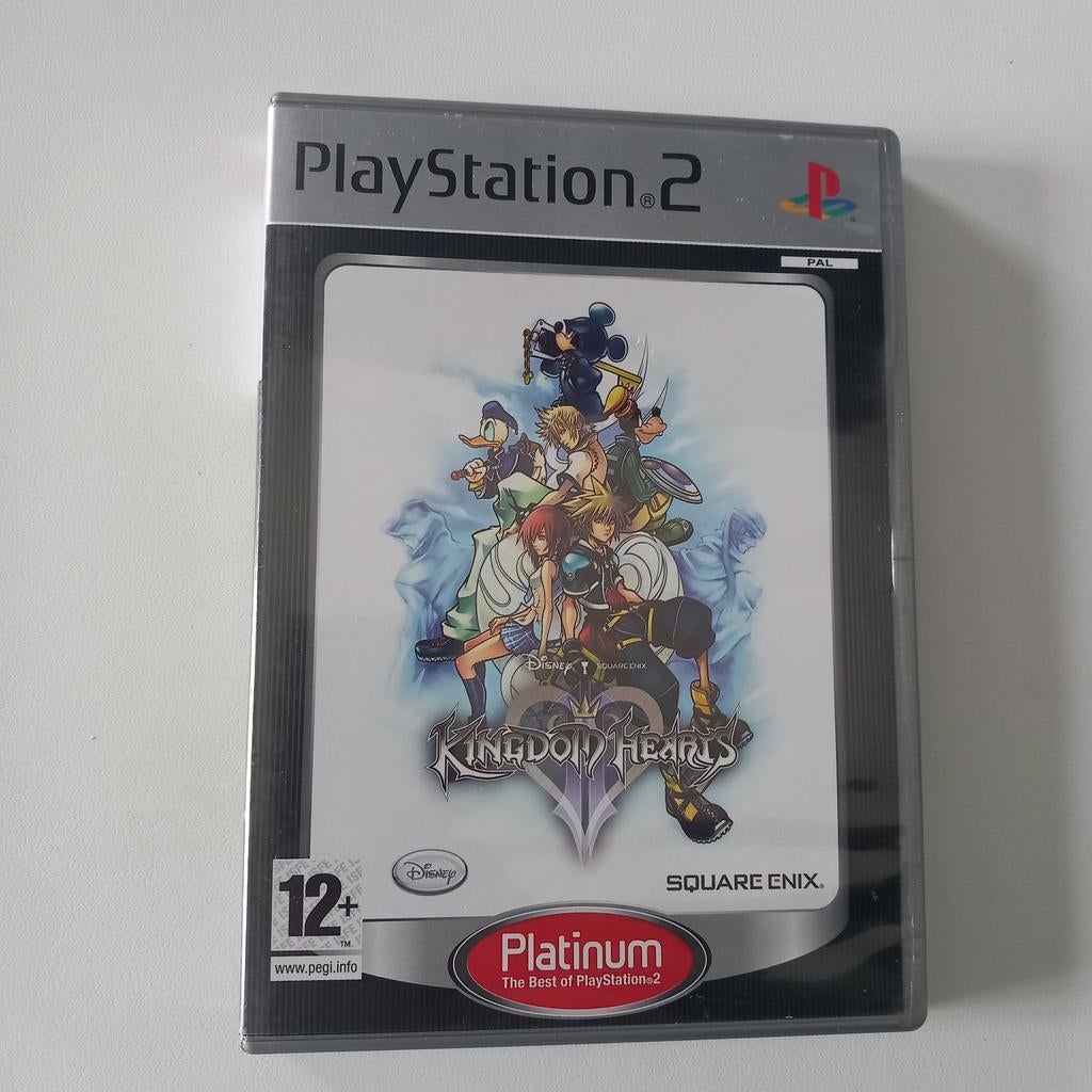 Kingdom Hearts 2 platinum playstation 2 pal, Games en Spelcomputers, Ophalen of Verzenden, Zo goed als nieuw