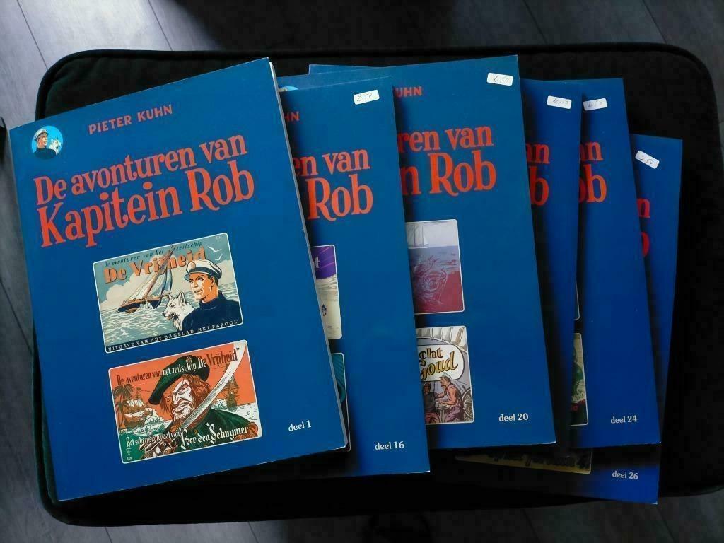 Kapitein Rob, Meerdere stripboeken, Ophalen of Verzenden, Gelezen