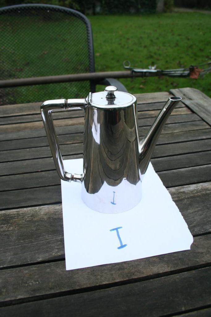cafetière vintage en argent, Antiquités & Art, Enlèvement, Argent