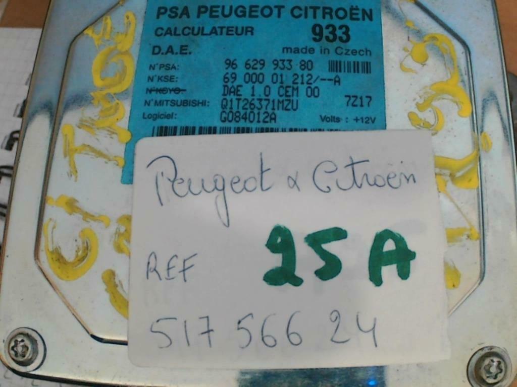 Calculateur direction assistée Citroën C3 9662993380 (25A), Enlèvement ou Envoi, Utilisé, Citroën