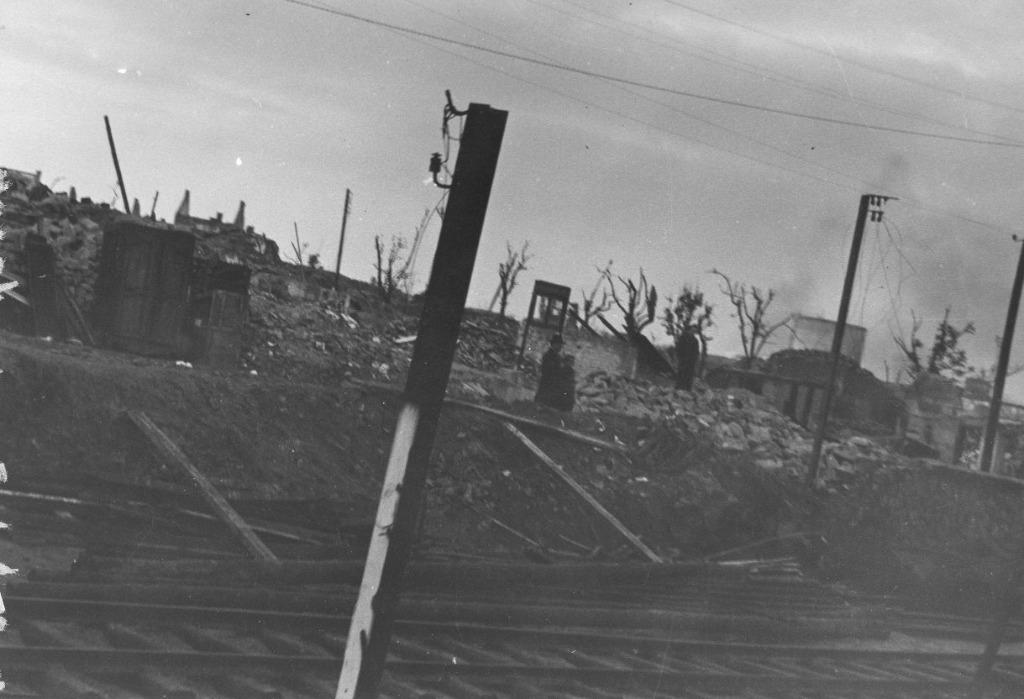photo orig. -  GI US Army - destruction en Allemagne - WW2, Envoi, Armée de terre, Photo ou Poster