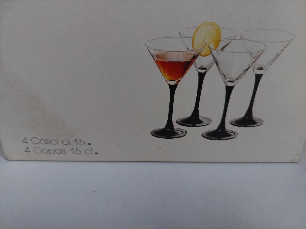 nieuwe set cocktailglazen luminarc, Huis en Inrichting, Ophalen, Glas of Glazen, Nieuw, Glas