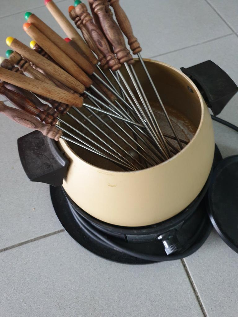 Nova fondueset, Ophalen, Zo goed als nieuw, Fondueset