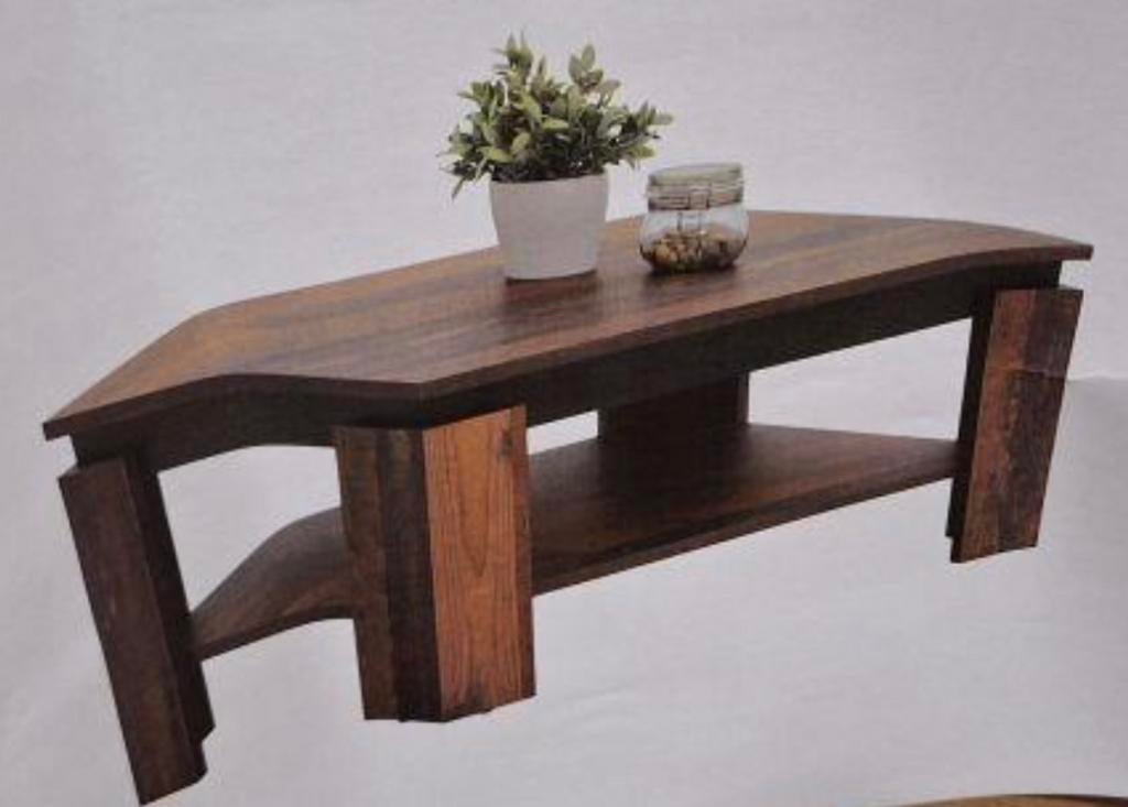 Salontafel.   Nieuw in doos.   Hout/zwart, Huis en Inrichting, Tafels | Eettafels, Ophalen