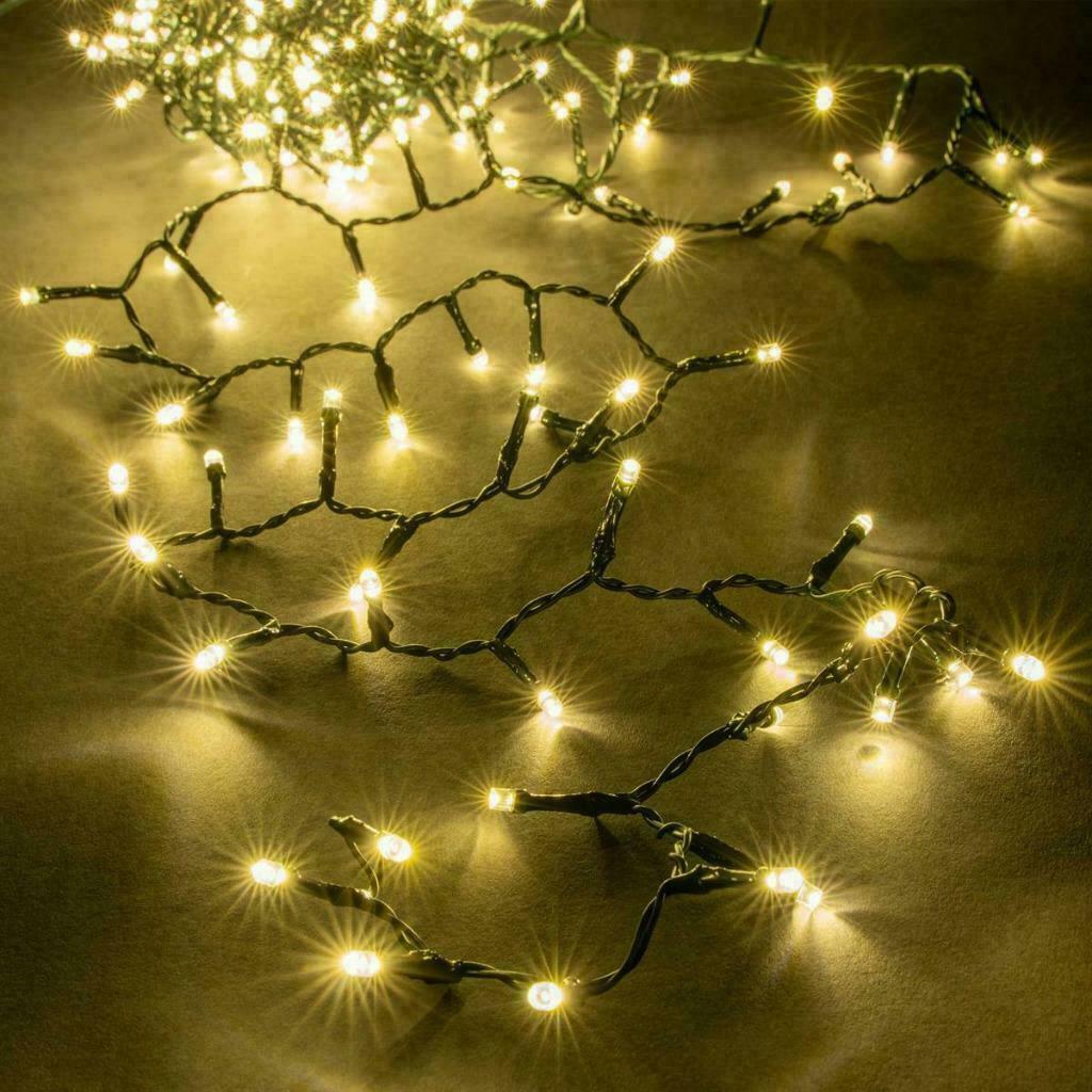 1000 LED Lichtsnoer 30m Lichtketting W/W Transformator Timer, Ophalen of Verzenden, Nieuw