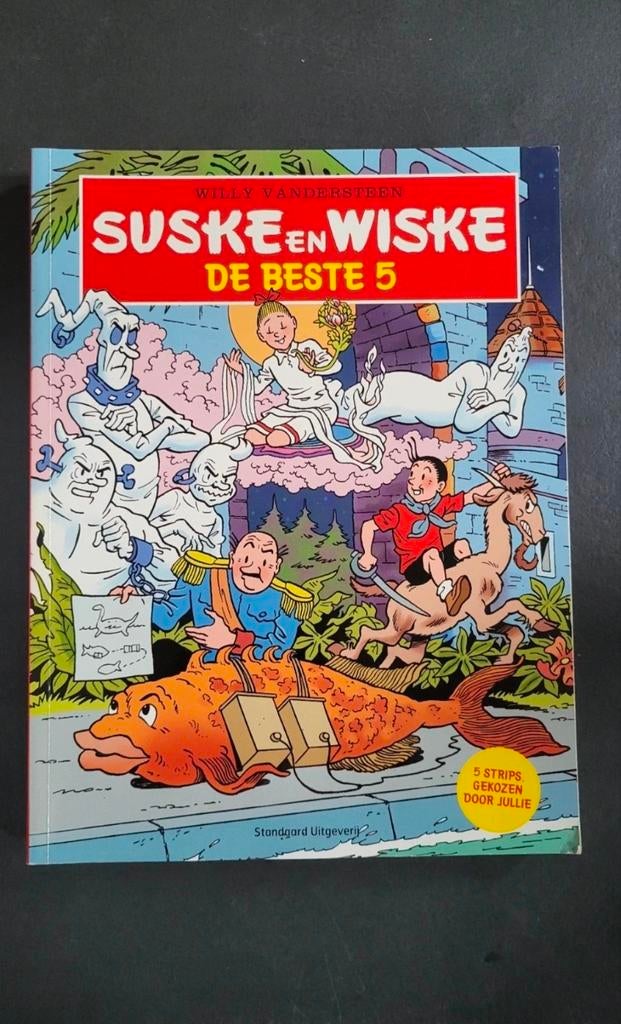Suske en Wiske – De beste 5, Boeken, Stripverhalen, Zo goed als nieuw, Meerdere stripboeken, Ophalen of Verzenden