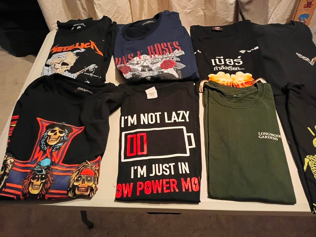 Nieuwe T-shirts XXL , verschillende teksten / opdrukkingen, Enlèvement