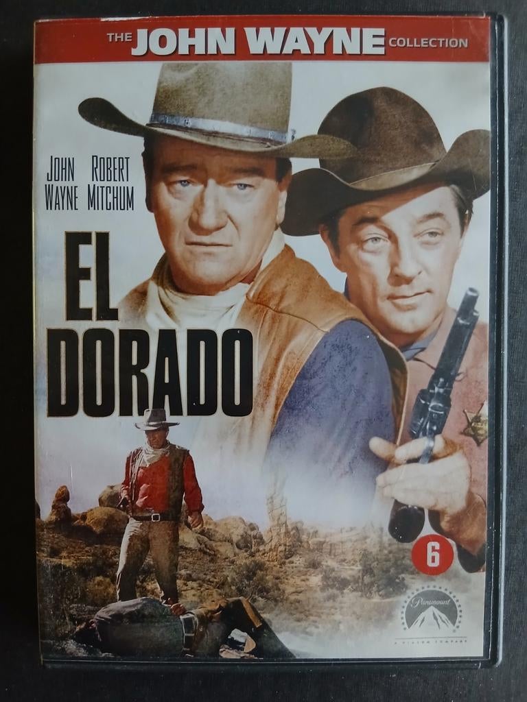 El Dorado (1966) John Wayne, Robert Mitchum, À partir de 6 ans, Comme neuf, 1960 à 1980, Action et Aventure