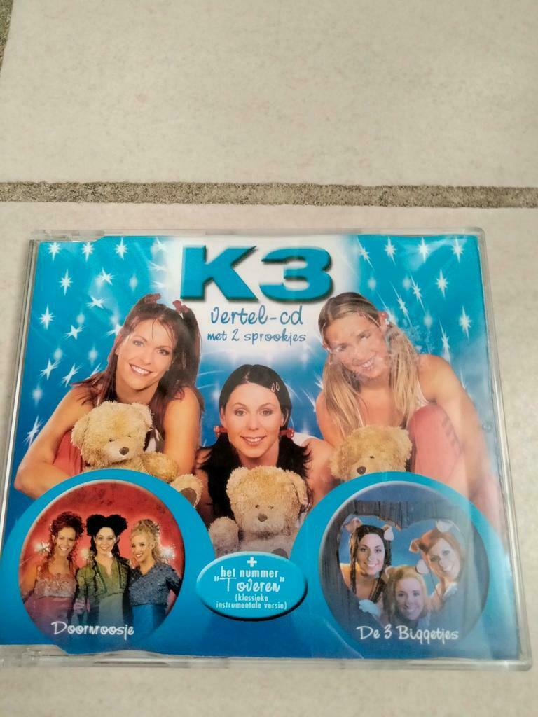 K3 vertel CD met 2 sprookjes, Cd's en Dvd's, Ophalen of Verzenden, Zo goed als nieuw