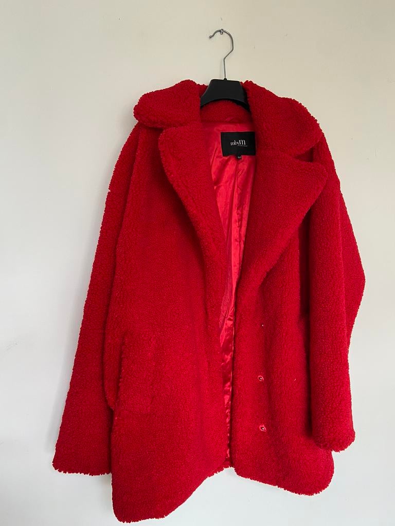Mbym jas rood, Enlèvement ou Envoi, Comme neuf, Rouge