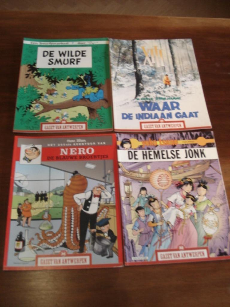 stripverhalen uit reeks 'Gazet van Antwerpen' (19 stuks), Meerdere stripboeken, Ophalen, Nieuw