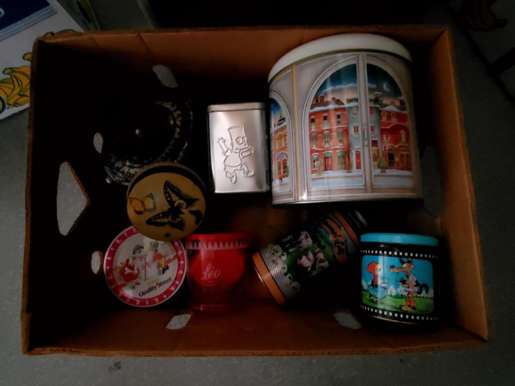 Boîtes en fer blanc., Ophalen of Verzenden, Gebruikt, Overige, Droste