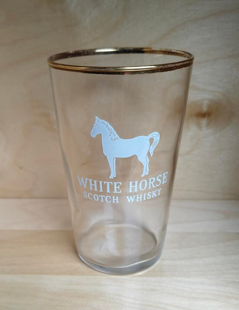 White Horse Scotch Whisky glas, Ophalen of Verzenden