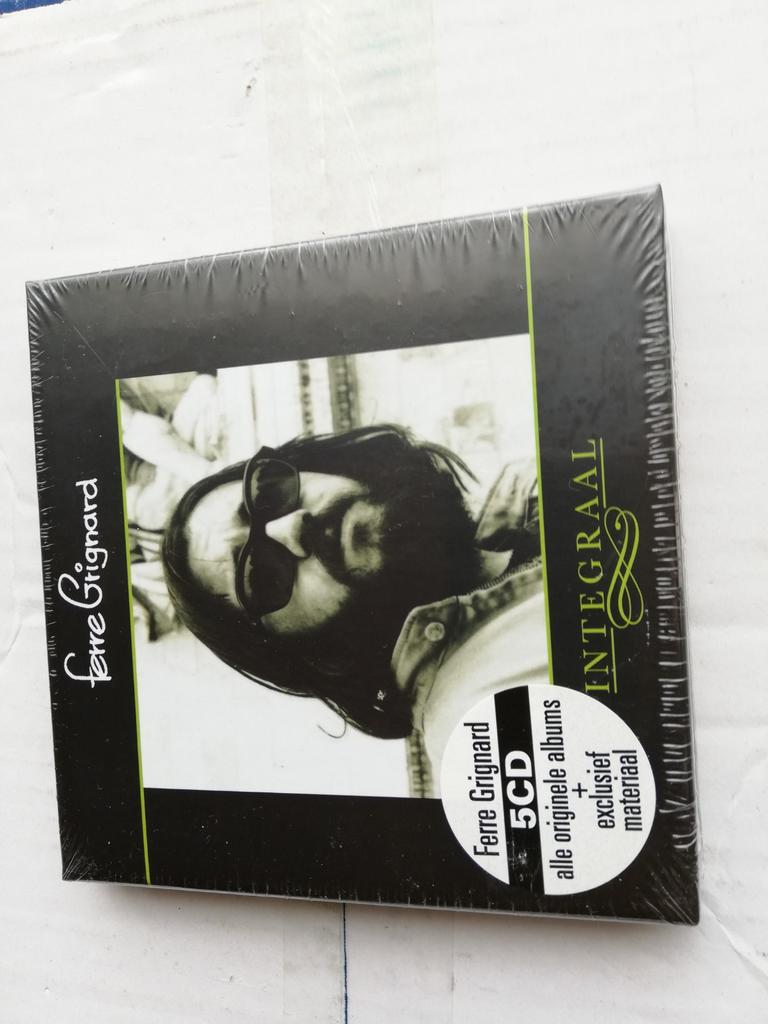CD BOX FERRE GRIGNARD 5 CD'S  NEW & SEALED !, Ophalen of Verzenden, Nieuw in verpakking, Boxset