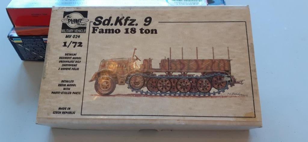 Planet Models 1/72sdfkz 9 Famo 18 ton €12, Enlèvement, Neuf