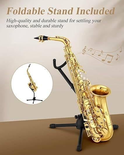 Saxophone alto Eastar AS-II Mi Flat | LIVRAISON GRATUITE, Neuf, -, -, Avec valise