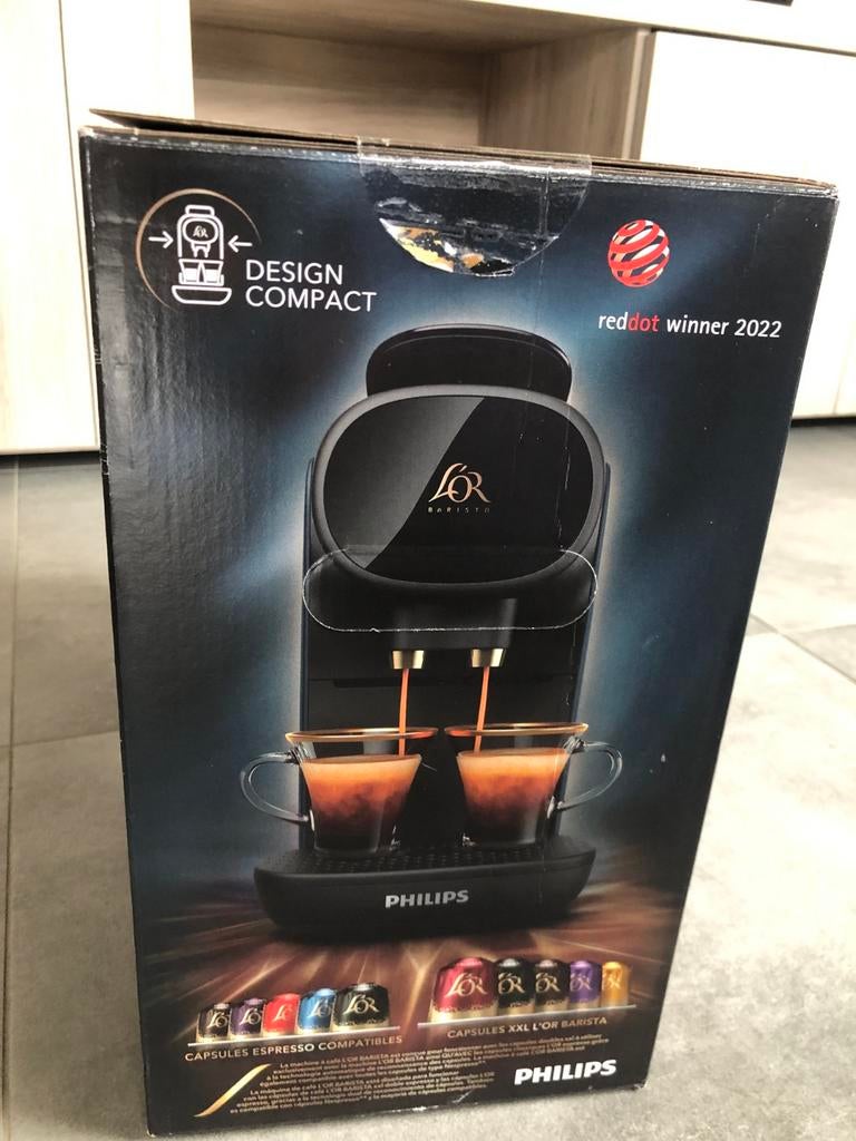 L'or barista sublieme zwart, Elektronische apparatuur, Koffiezetapparaten, Ophalen of Verzenden, 4 tot 10 kopjes, Koffiepads en cups