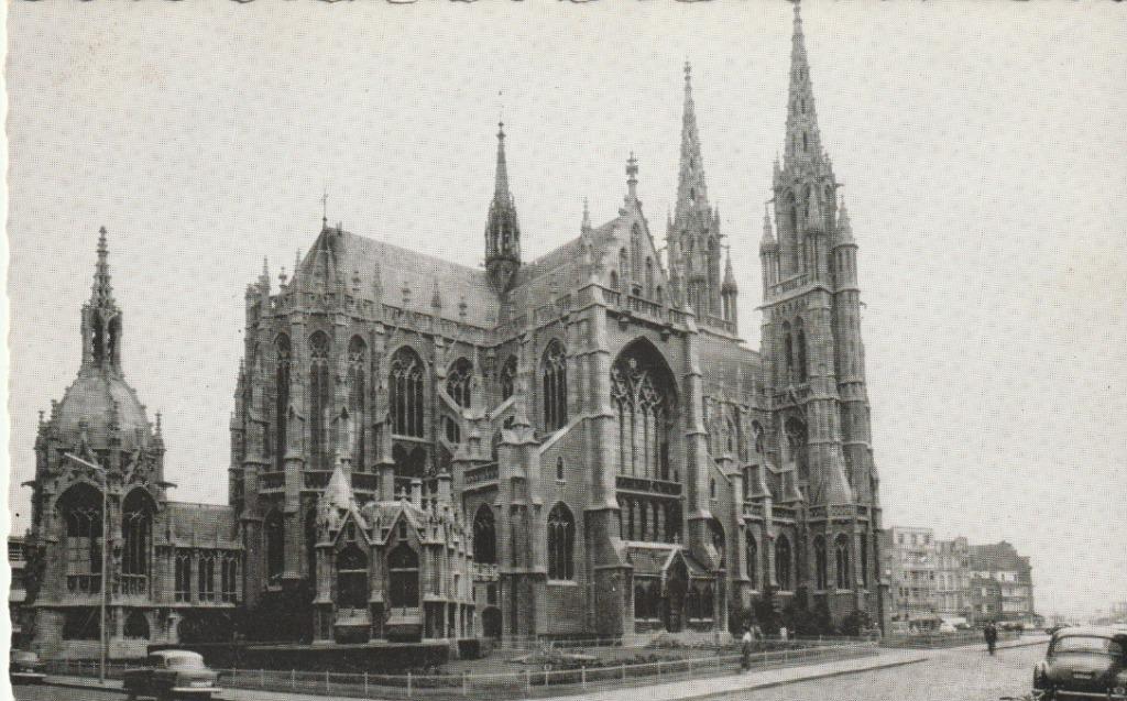 OSTENDE OOSTENDE   EGLISE STS PIERRE ET PAUL  ST. PETRUS EN, Enlèvement ou Envoi, Non affranchie, Flandre Occidentale