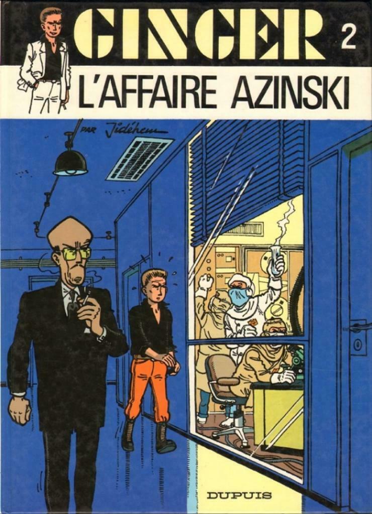 Ginger (Jidéhem),L'affaire Azinski,Première édition, Livres, BD, Une BD, Enlèvement ou Envoi, Utilisé