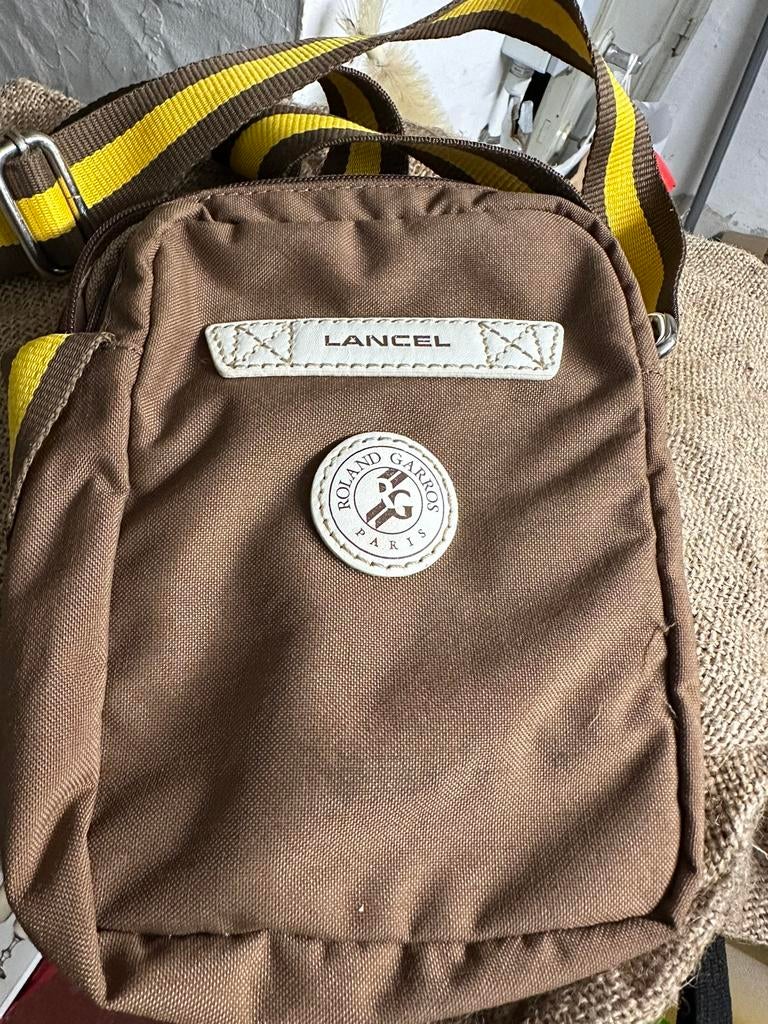 Sac Lancel à bandoulière Roland Garos, Comme neuf