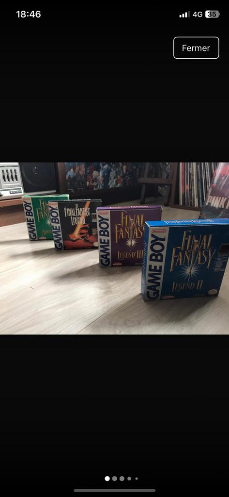 Gameboy Classic Final Fantasy volledige collectie, Games en Spelcomputers, Games | Nintendo Game Boy, Ophalen of Verzenden