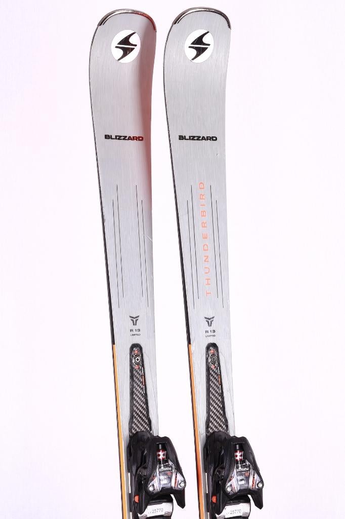 160 ski's BLIZZARD THUNDERBIRD R13 2024, grey, 160 tot 180 cm, Gebruikt, Ophalen of Verzenden, Carve