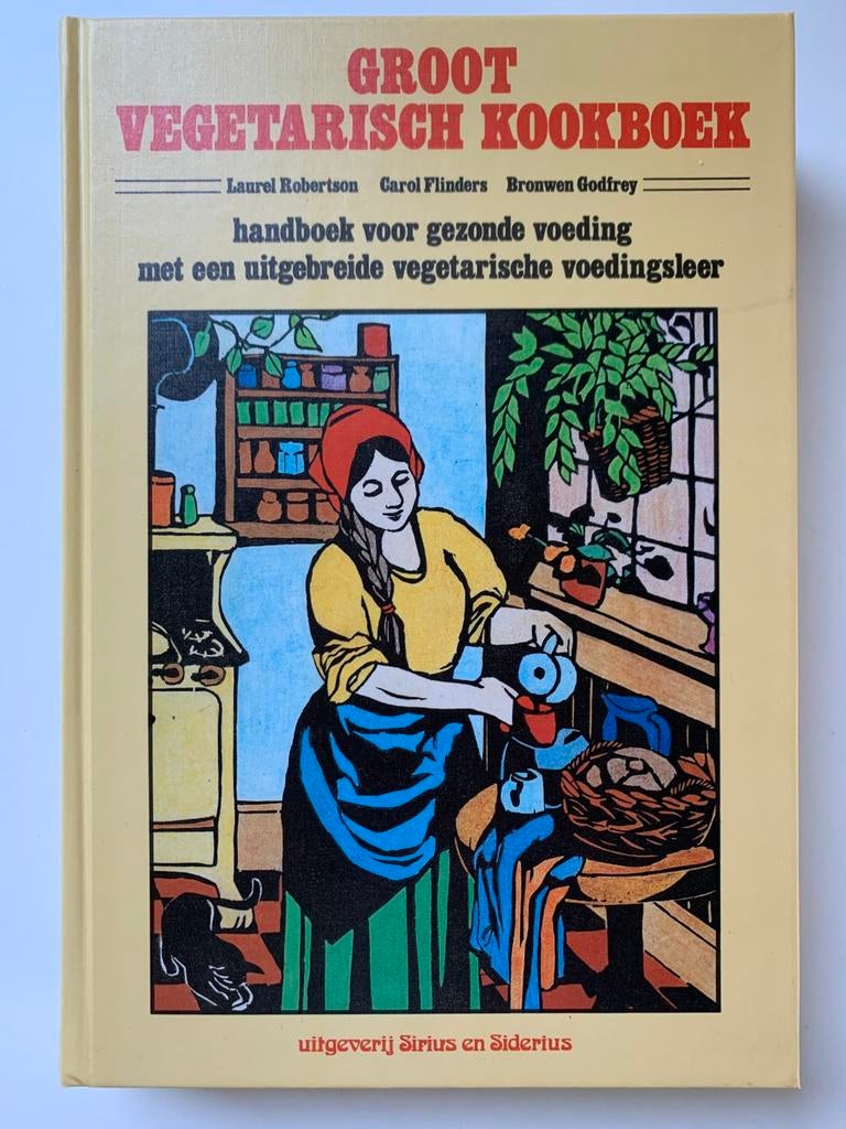 Groot vegetarisch kookboek van Laurel Robertson, Ophalen of Verzenden, Zo goed als nieuw, Vegetarisch