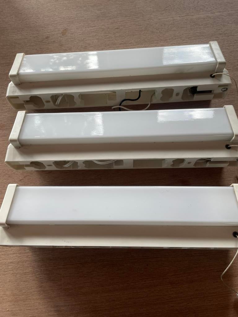 Heel mooi retro badkamer lichtjes (voor aan de lavabo), Ophalen, Gebruikt
