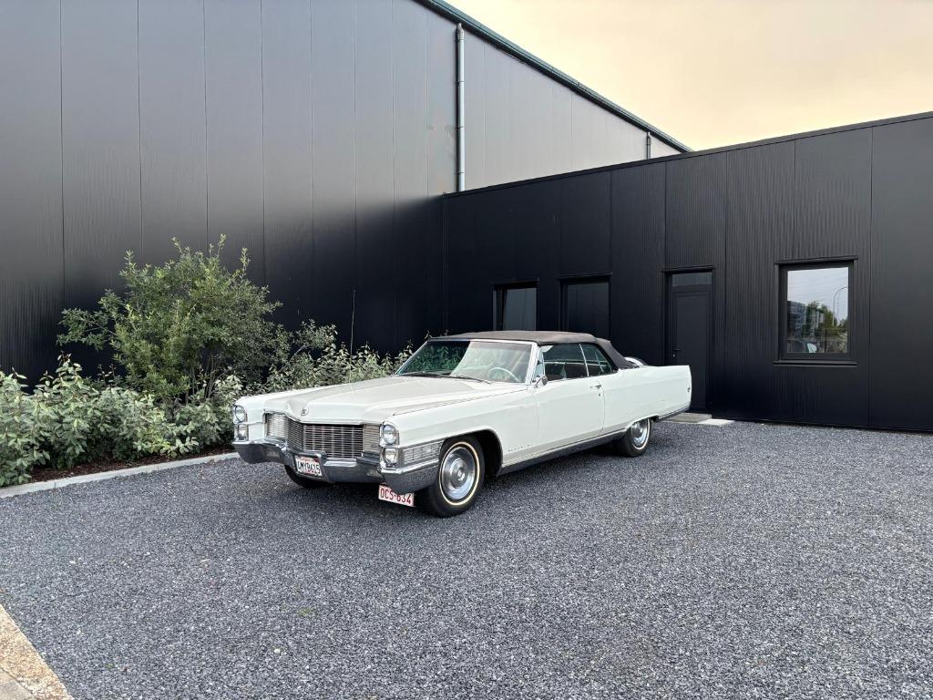 Cadillac Eldorado 1965, Auto's, Cadillac, Automaat, Achterwielaandrijving, Cabriolet, Wit