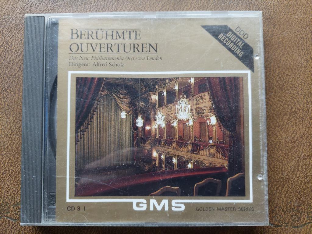 cd Berhumte Ouverturen, Enlèvement ou Envoi, Utilisé, Orchestre ou Ballet