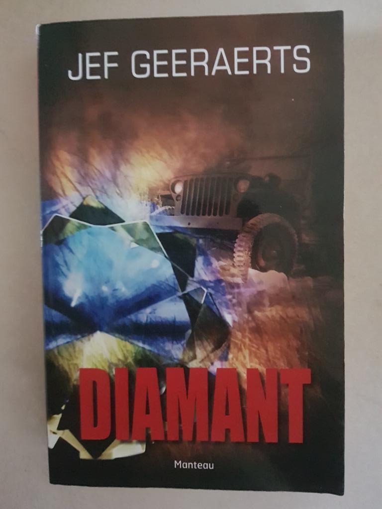 Boek Jef Geeraerts Diamant Roman Avontuur Misdaad Thriller, Boeken, Ophalen of Verzenden, Zo goed als nieuw, Jef Geeraerts, België