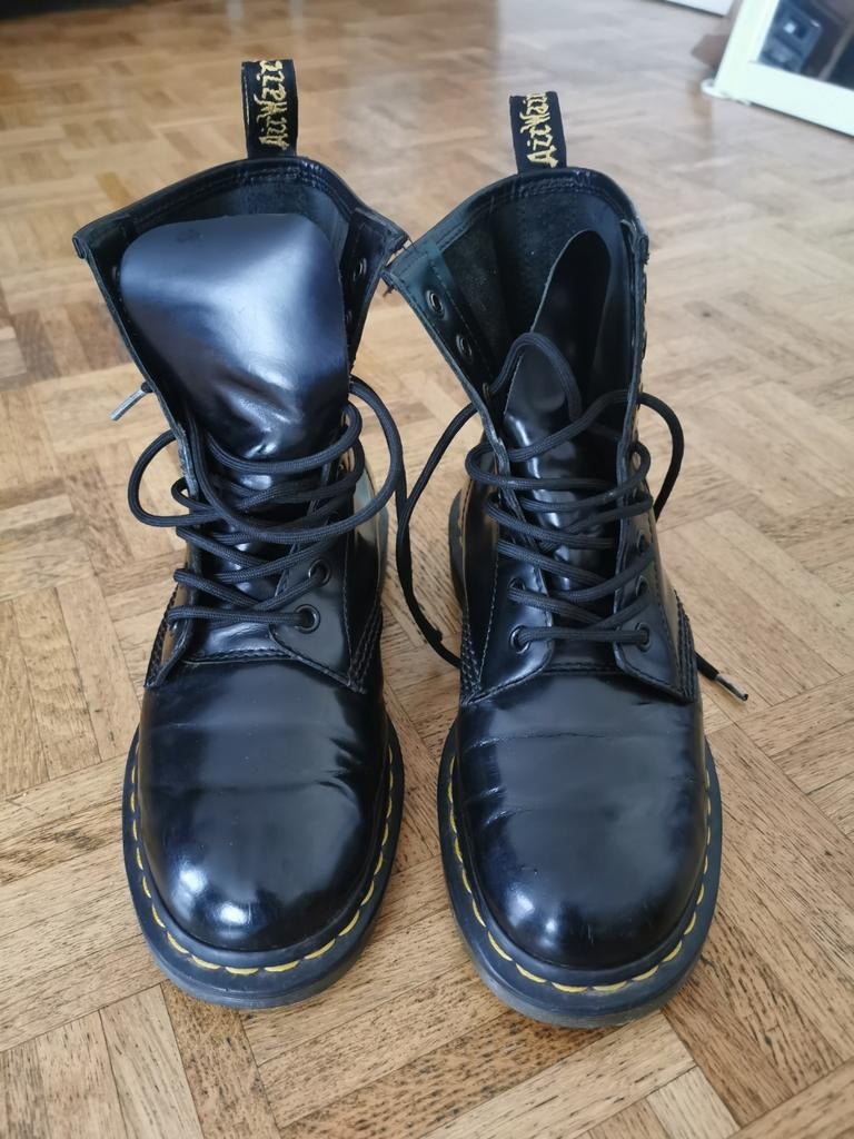 Boots Dr Martens, Ophalen of Verzenden, Gedragen, Zwart