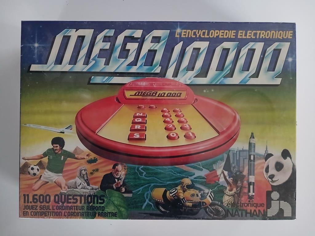 MEGA10000 - Jeu de société à partir de 7 ans - Nathan - NEUF, Trois ou quatre joueurs, Enlèvement, Neuf, NATHAN